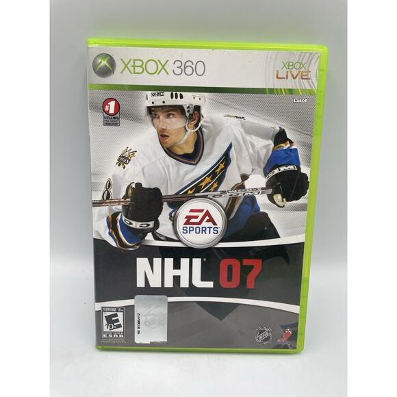 NHL 07 (Microsoft Xbox 360, 2006) Complete W/Manual - Picture 1 of 4